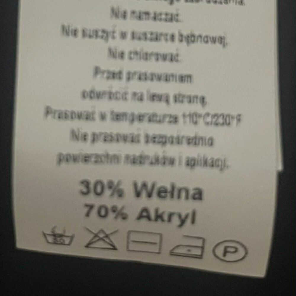 Gorgeous Black and Red Poncho from Poland (E10) - Picture 13 of 13